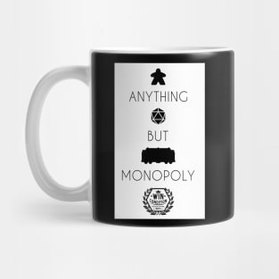 Anything but Monopoly Negative (Dark Shirts) Mug